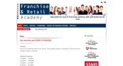 Desktop Screenshot of franchising-academy.cz